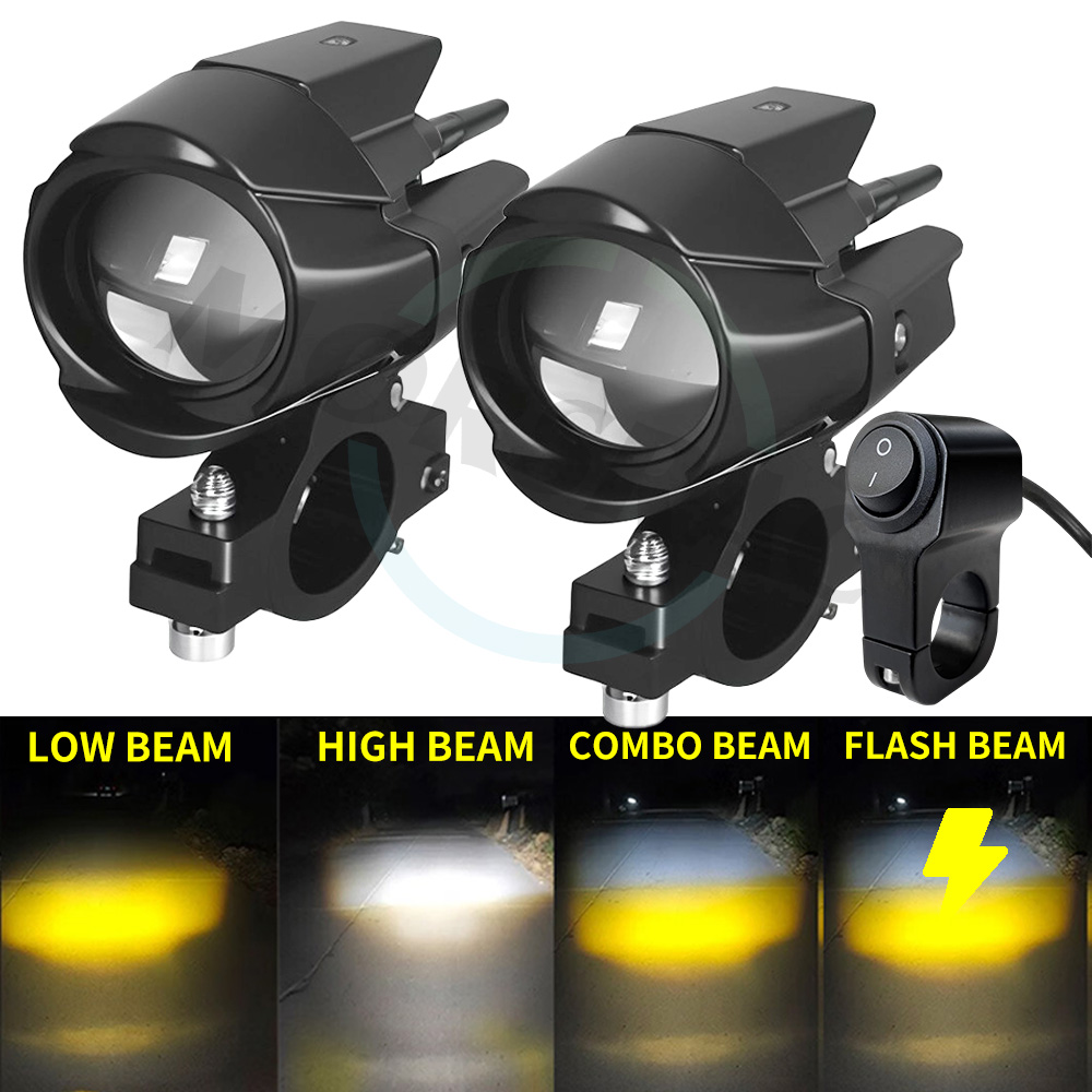 Sos Light Strobe - Motosiklet için Yardımcı Led Farlar Yanıp
