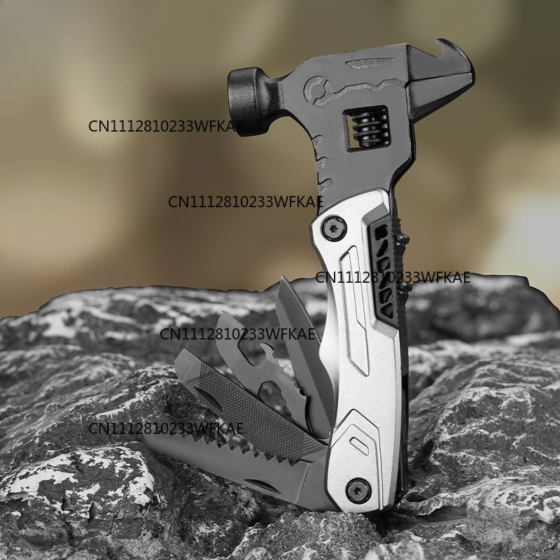 Multi Tool Plier - Açık hava çok fonksiyonlu anahtar, çekiç,