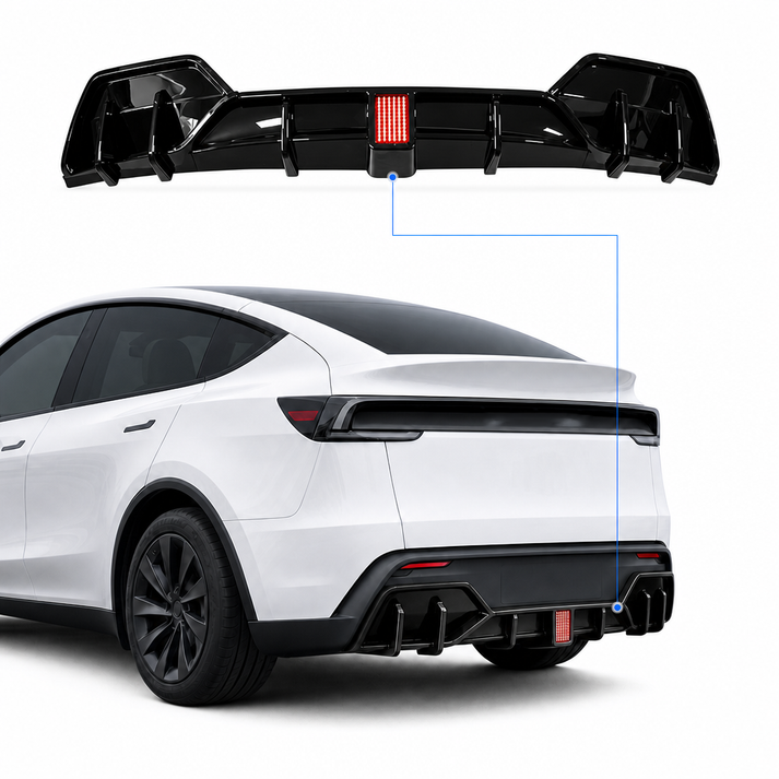 Sos Light Strobe - Tesla Model Y Juniper için Arka