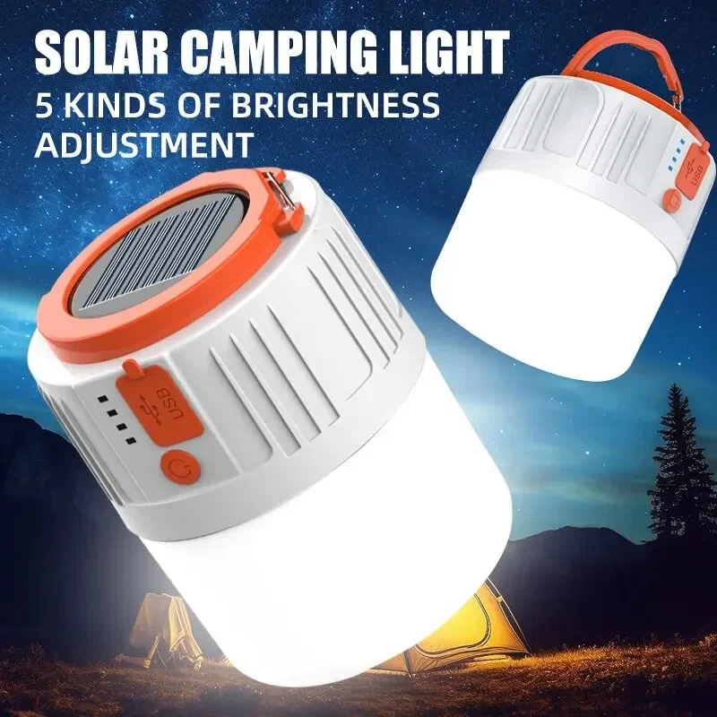 Solar Emergency Charger - LED Solar Şarj Işığı Enerji tasarruflu