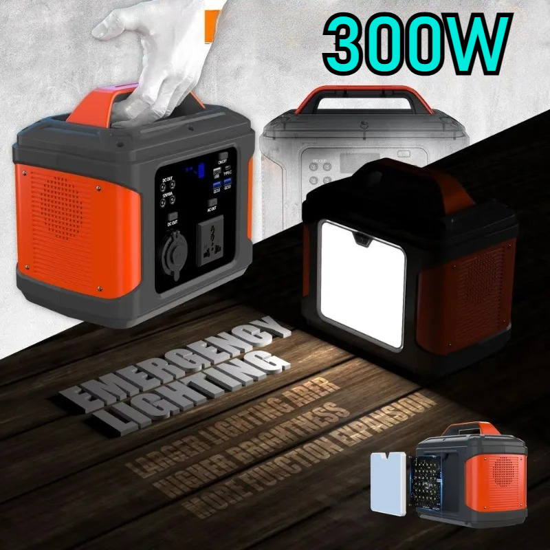 Solar Emergency Charger - 80000mAh Güneş Enerjili Jeneratör 300W 110V/220V