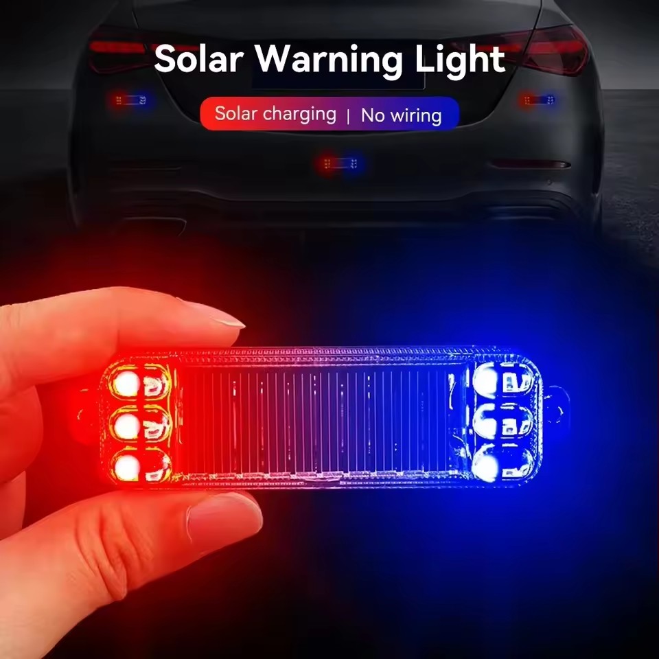 Güneş enerjili arabalar, motos - Sos Light Strobe incelemesi ve fiyatı