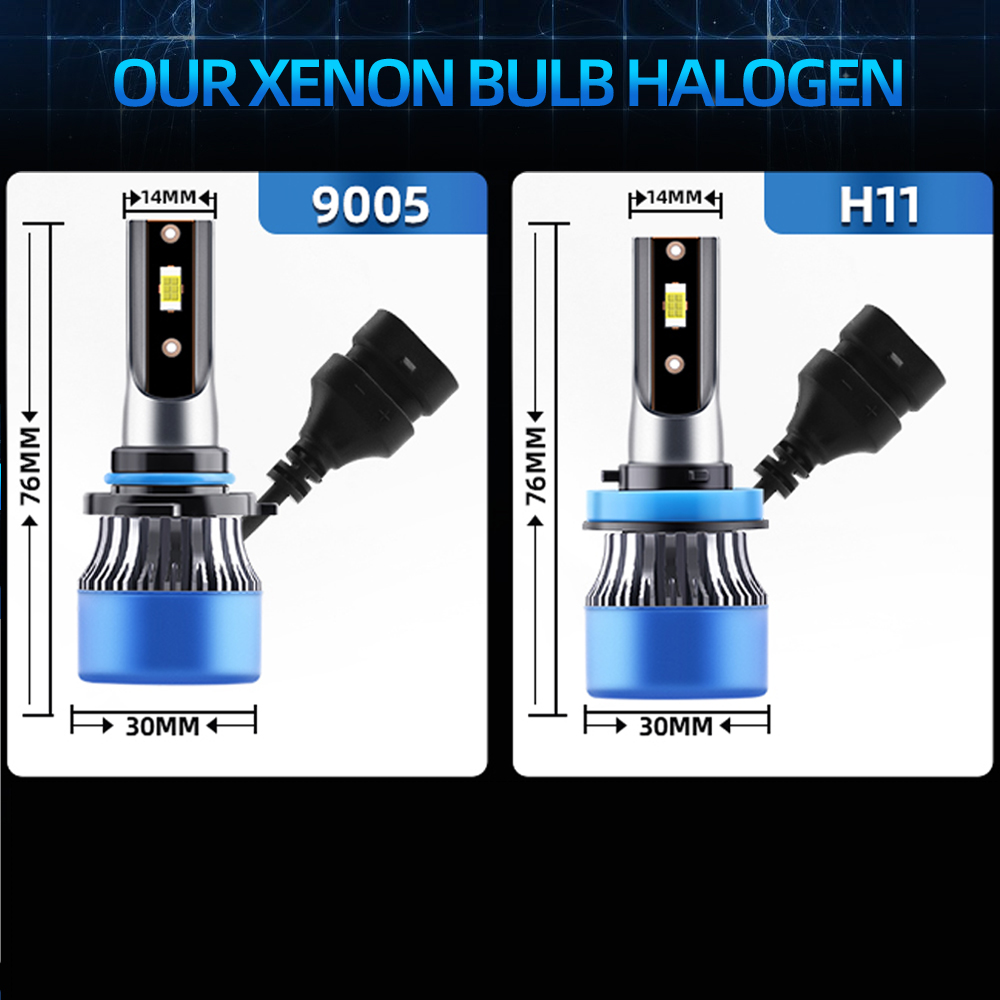 6x Combo LED Far 9005 H11 Uzun - Compass Lensatic incelemesi ve fiyatı