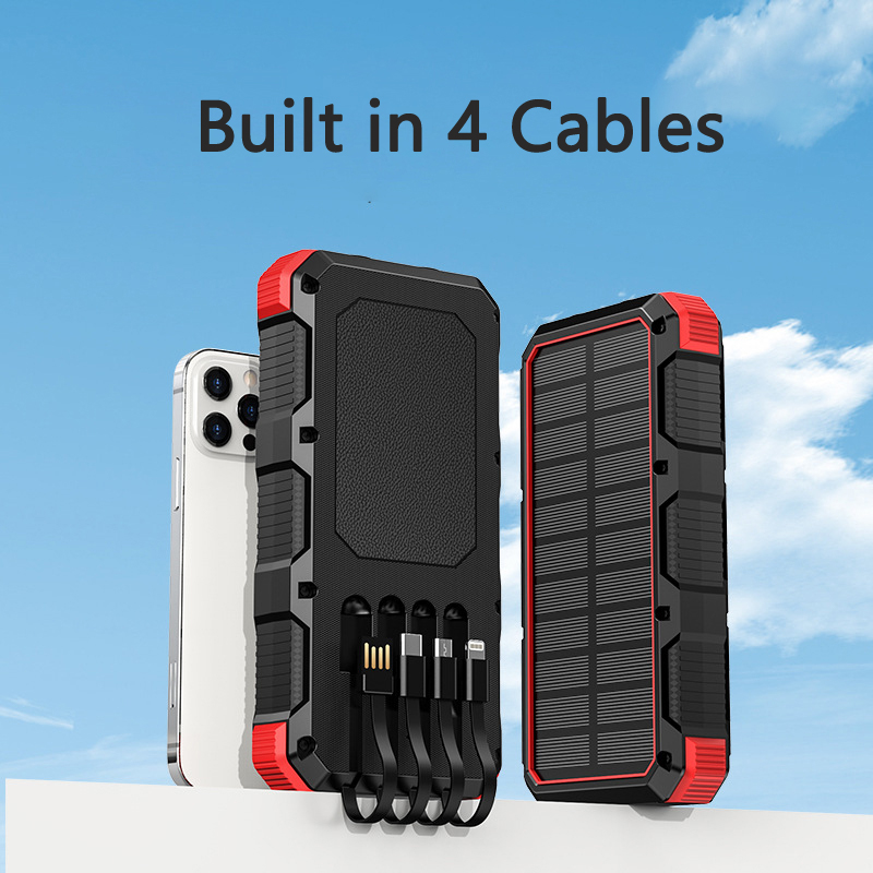 Kablo ile güneş enerjisi banka - Solar Emergency Charger incelemesi ve fiyatı